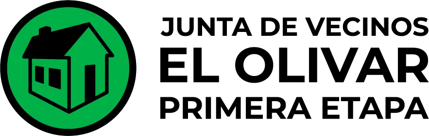 Logo horizontal junta de vecinos el olivar